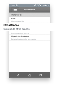 Transferencias Express | HSBC Móvil | HSBC México